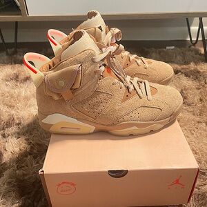 Travis Scott x Air Jordan 6 Retro ‘ British Khaki ‘